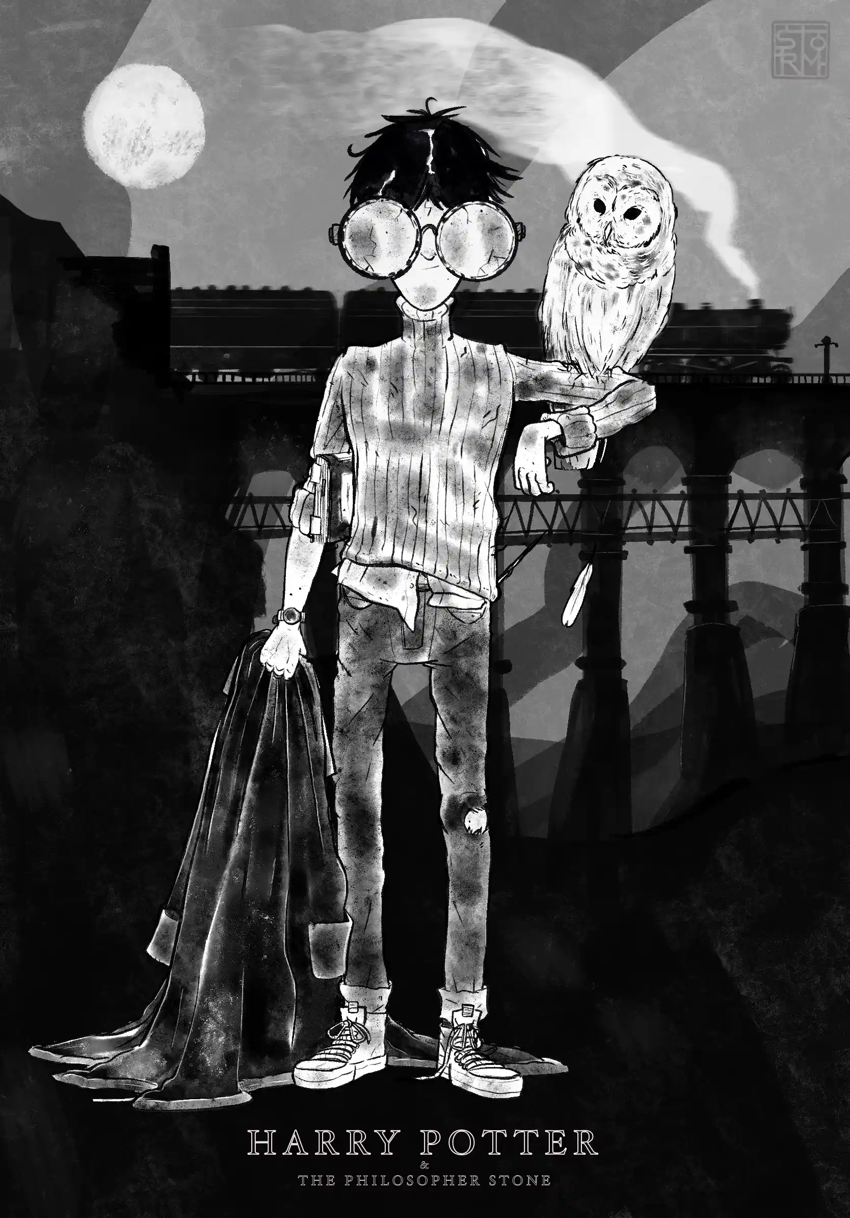 Harry - Illustration par Florian Leux (Toyso)