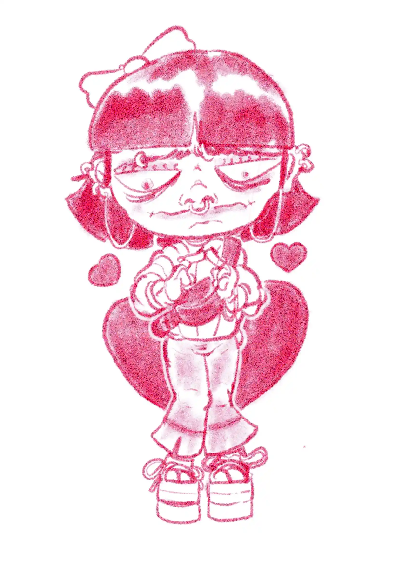 Love Girl - Illustration par Florian Leux (Toyso)