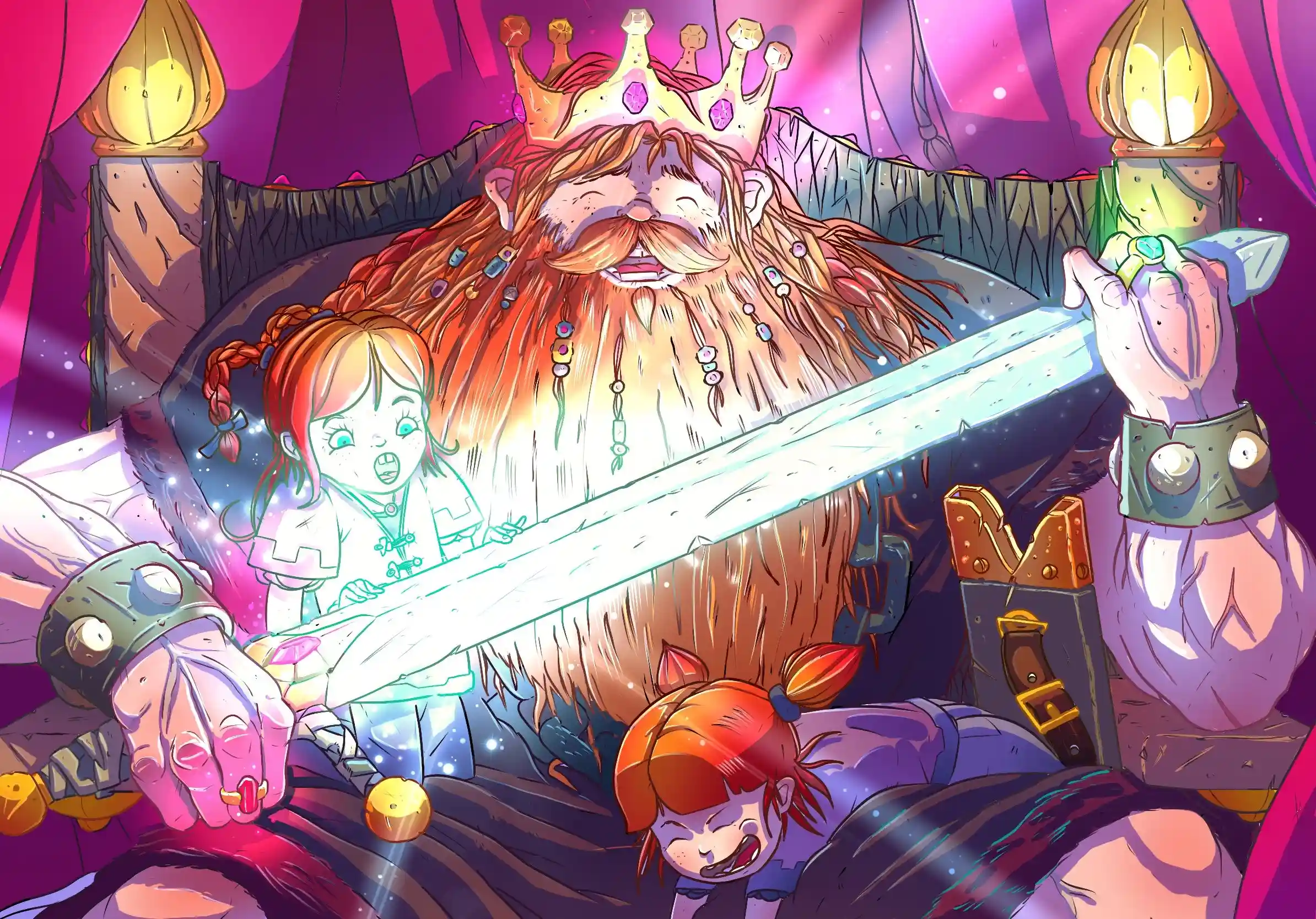 Legacy - Illustration digitale par Florian Leux (Toyso) - Character design et illustration digitale