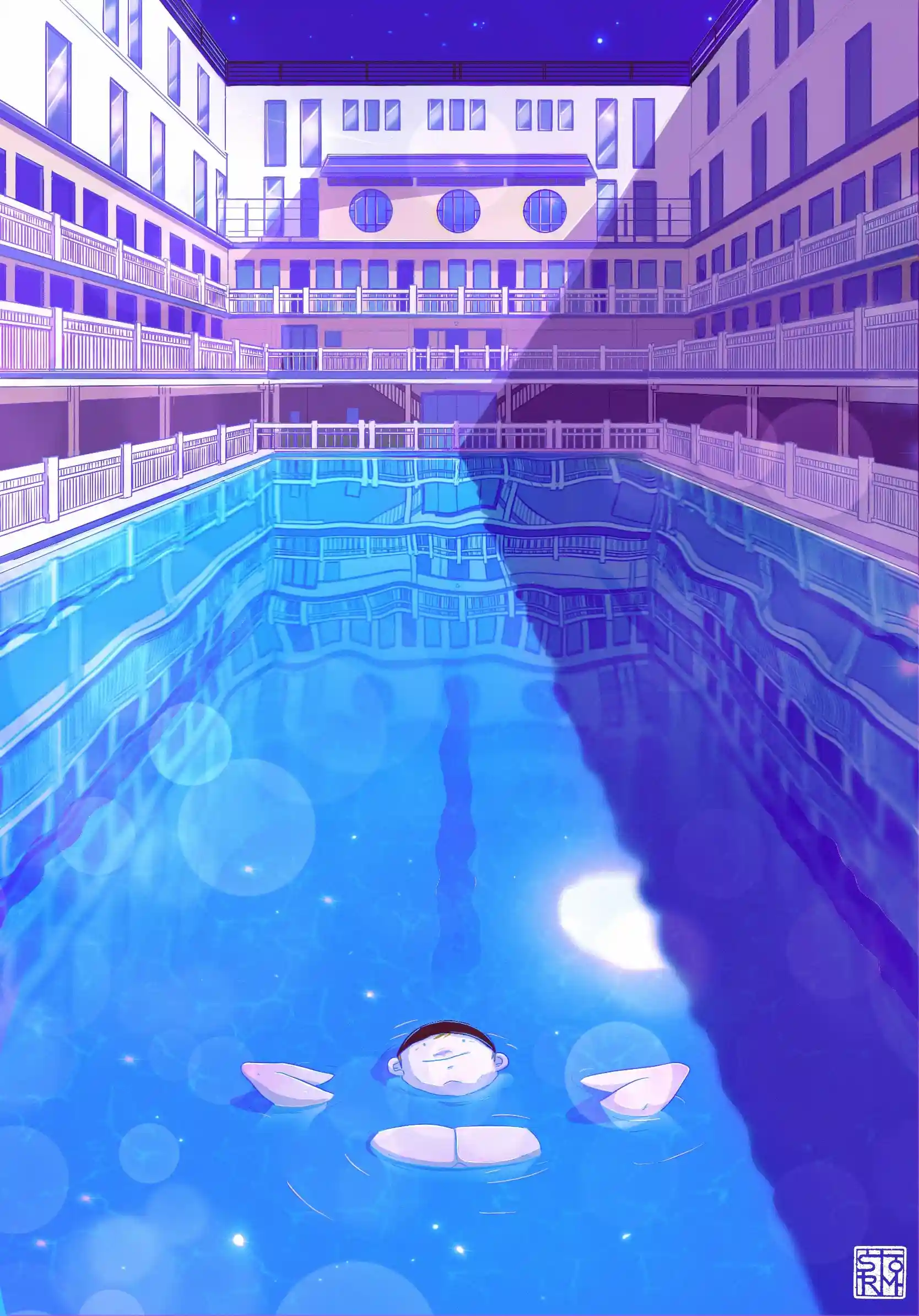 Molitor - Illustration digitale par Florian Leux (Toyso) - Character design et illustration digitale