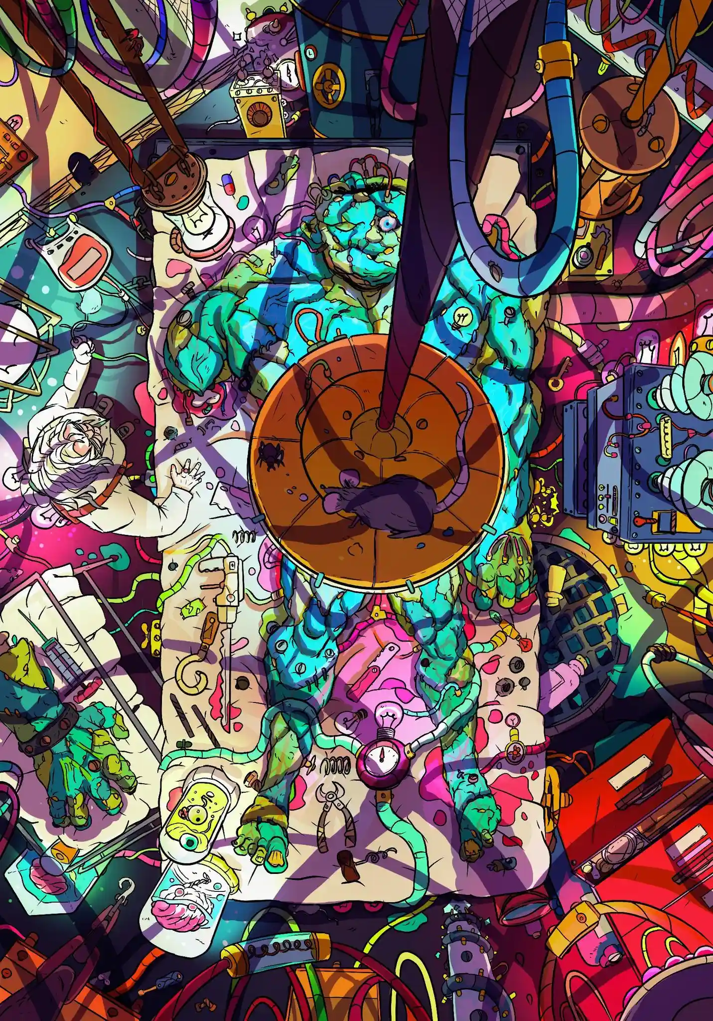 Monster - Illustration digitale par Florian Leux (Toyso) - Character design et illustration digitale