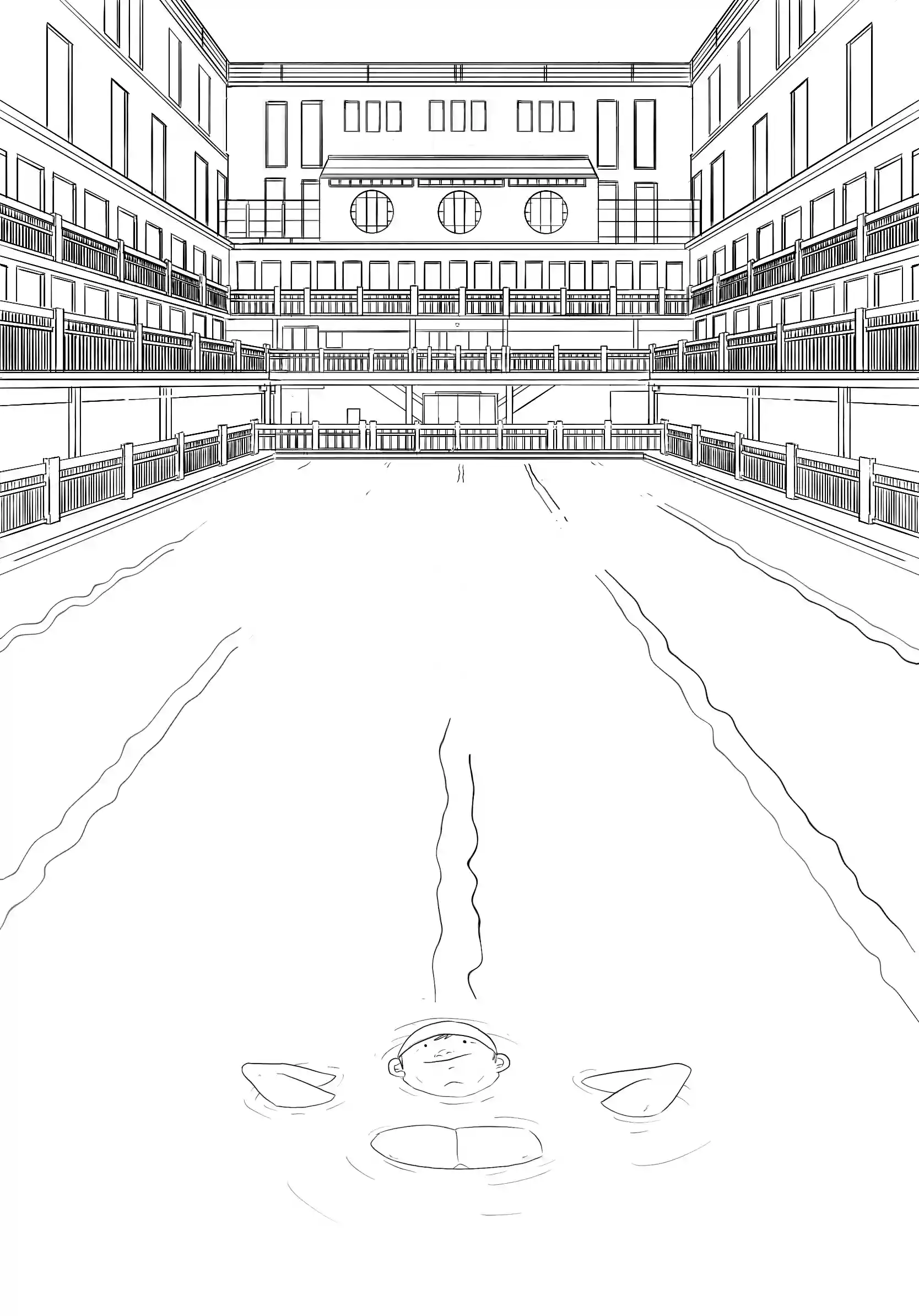 Molitor - Encrage numérique par Florian Leux (Toyso) - Étape encrage